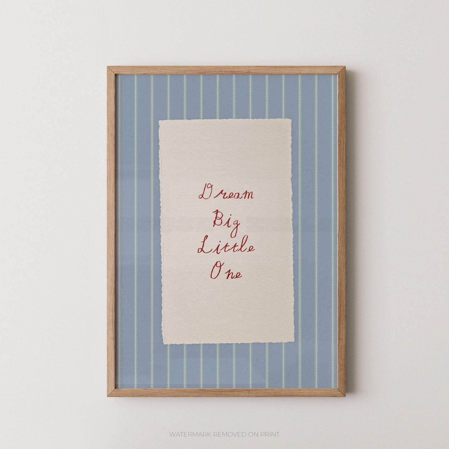 Dream Big Little One - Wall Art Print - House of Zella