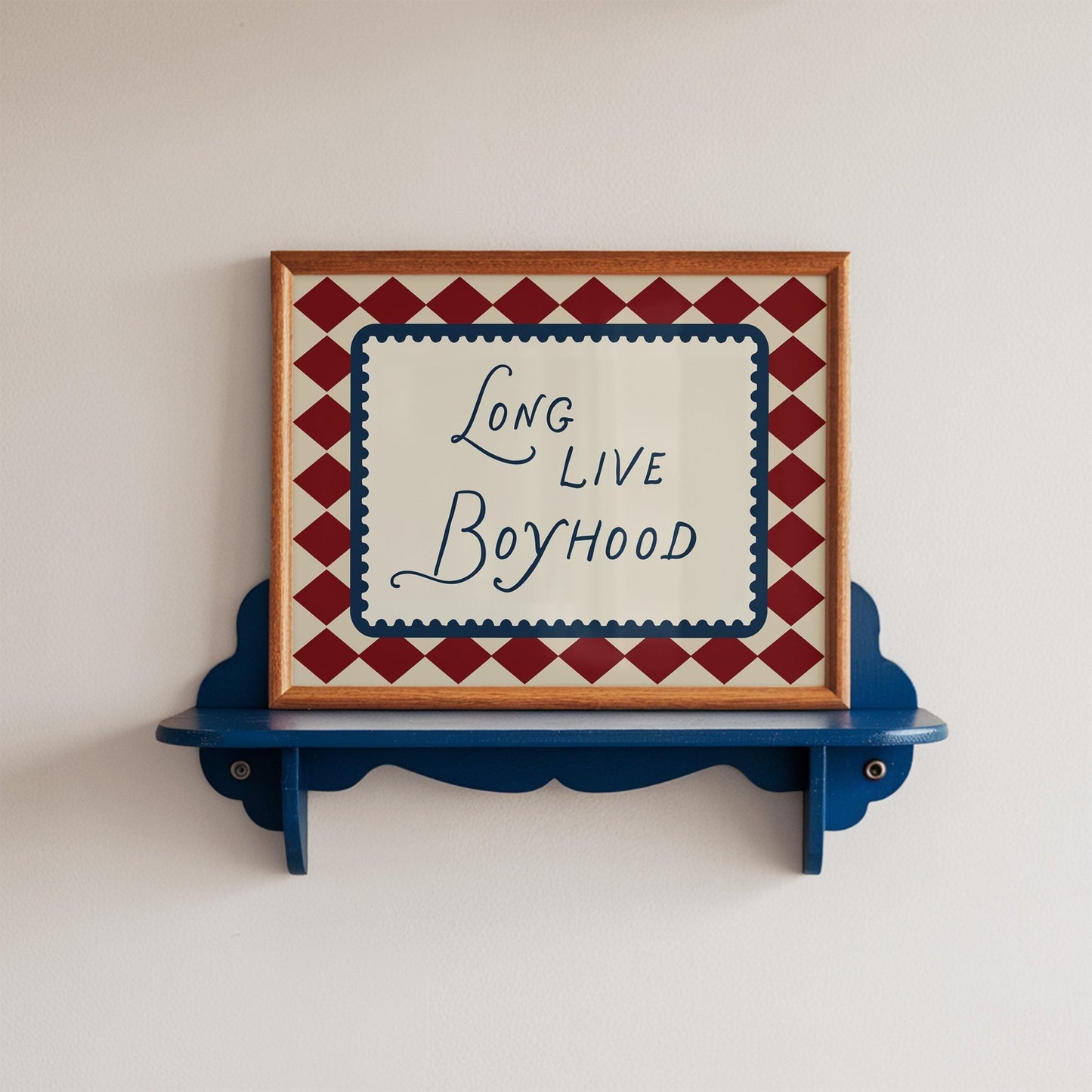 Long Live Boyhood - Wall Art Print - House of Zella